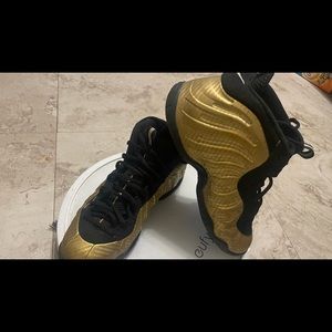 Nike Air Foamposite pro Metallic Gold